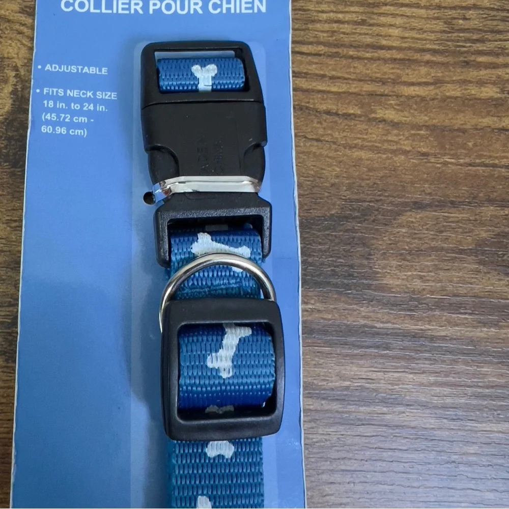 Greenbrier Kennel Club Dog Collar “Adjustable” Fits Neck Size 18”-24”